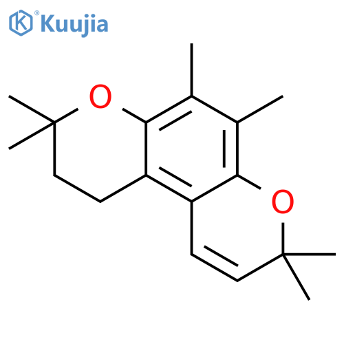Benzo[1,2-b:4,3-b']dipyran, 1,2,3,8-tetrahydro-3,3,5,6,8,8-hexamethyl- structure