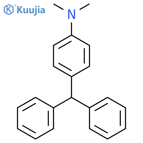 Benzenamine,4-(diphenylmethyl)-N,N-dimethyl- structure