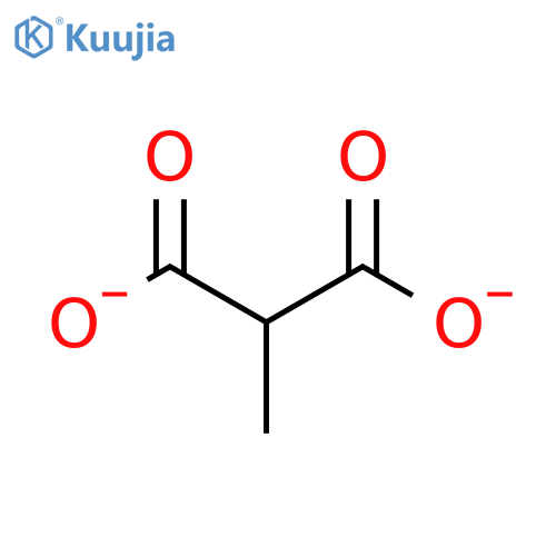 Propanedioic acid, 2-methyl-, ion(2-) structure