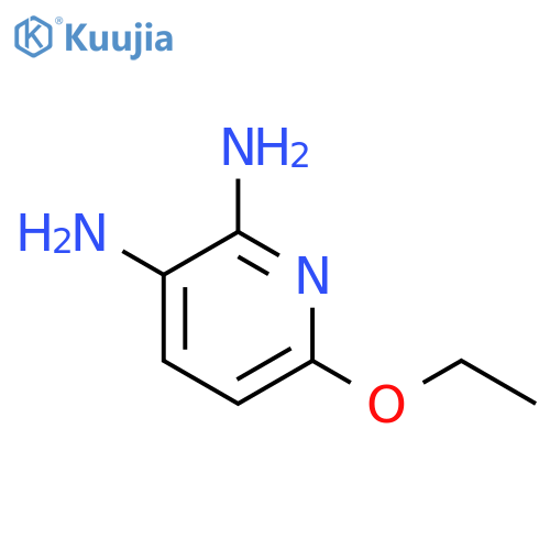 6-Ethoxypyridine-2,3-diamine structure