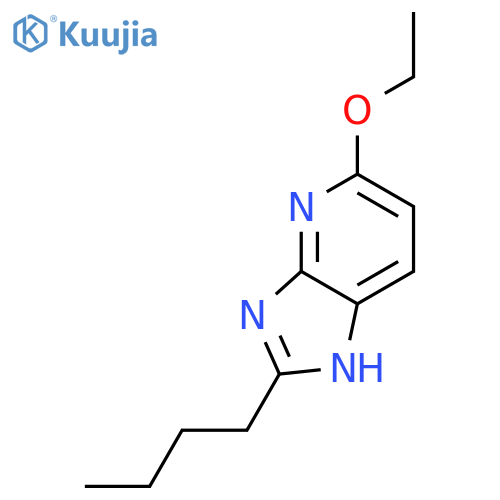1H-Imidazo[4,5-b]pyridine, 2-butyl-5-ethoxy- structure