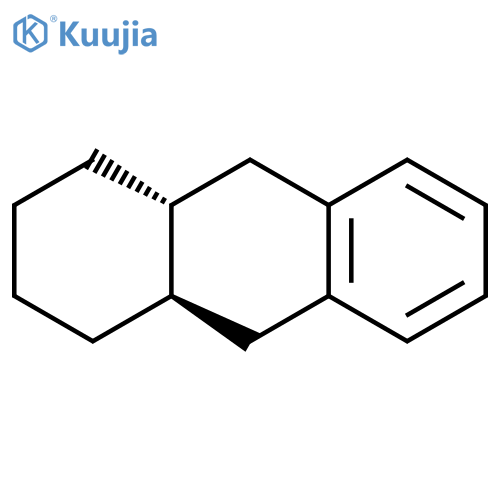 Anthracene, 1,2,3,4,4a,9,9a,10-octahydro-, trans-(±)- structure