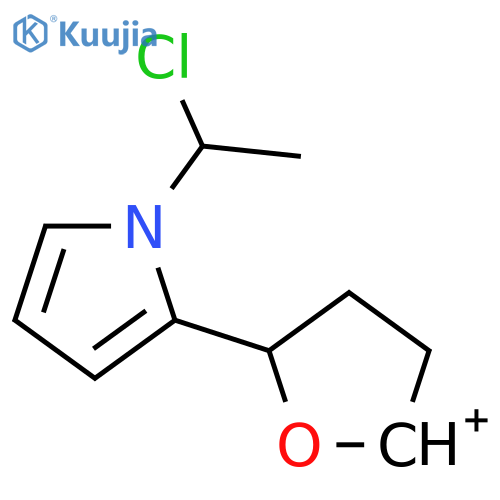 2H-Furylium, 5-[1-(1-chloroethyl)-1H-pyrrol-2-yl]-3,4-dihydro- structure