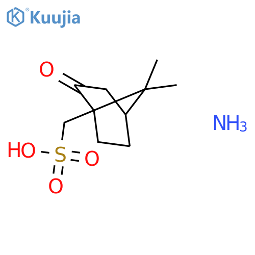 l-10-camphorsulfonic acid, ammonium salt structure