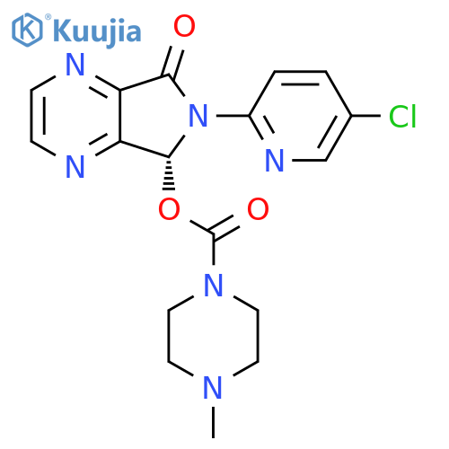 (R)-Zopiclone structure