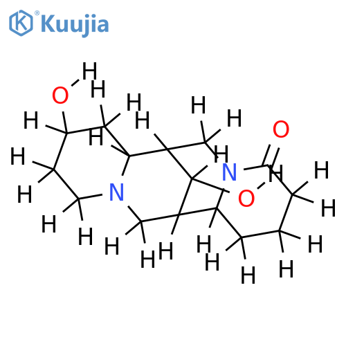 8alpha,13alpha-Dihydroxylupanine structure