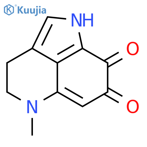 Pyrrolo[4,3,2-de]quinoline-7,8-dione,1,3,4,5- tetrahydro-5-methyl- structure