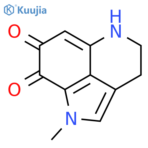 1,3,4,5-tetrahydro-1-methyl-Pyrrolo[4,3,2-de]quinoline-7,8-dione structure