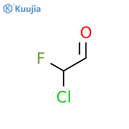 Acetaldehyde, chlorofluoro- structure