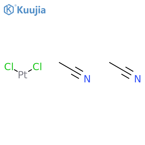 Acetonitrile; dichloroplatinum structure
