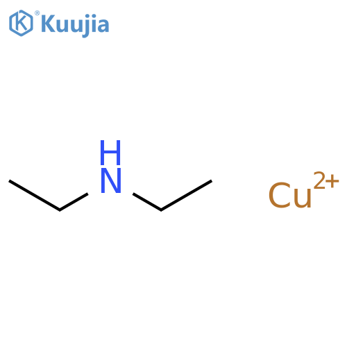 Copper(2+), (N-ethylethanamine)- structure