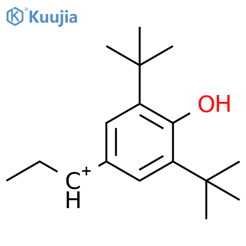Propylium, 1-[3,5-bis(1,1-dimethylethyl)-4-hydroxyphenyl]- structure