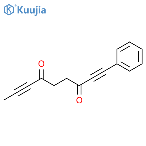 1,7-Nonadiyne-3,6-dione, 1-phenyl- structure