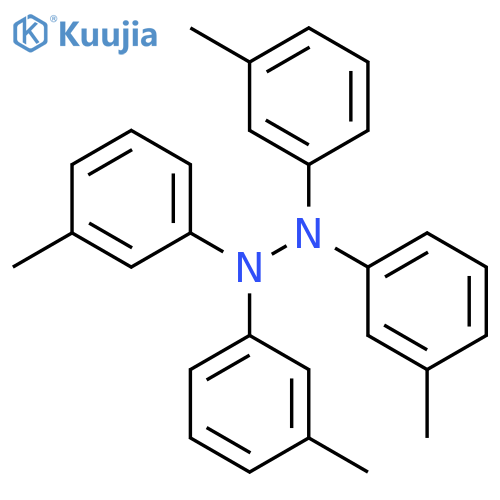 Tetrakis(3-methylphenyl)hydrazine structure