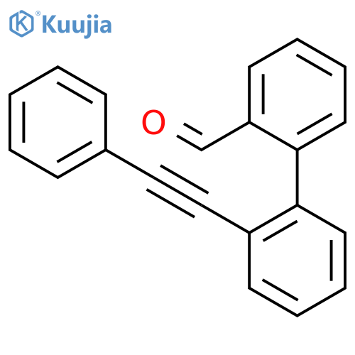 2'-(Phenylethynyl)-[1,1'-biphenyl]-2-carbaldehyde structure