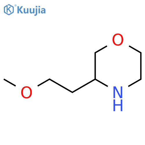 3-(2-methoxyethyl)morpholine structure