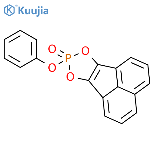 Acenaphtho[1,2-d][1,3,2]dioxaphosphole, 8-phenoxy-, 8-oxide structure