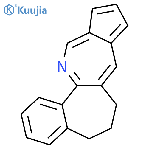 5H-Benzo[6,7]cyclohepta[1,2-b]cyclopent[e]azepine, 6,7-dihydro- structure