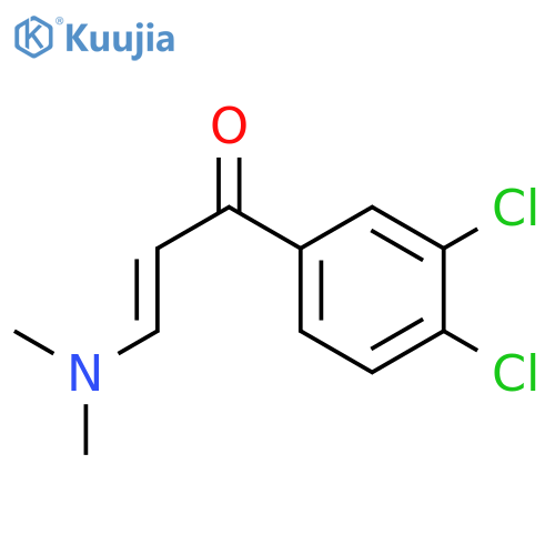 (2E)-1-(3,4-Dichlorophenyl)-3-(dimethylamino)prop-2-en-1-one structure