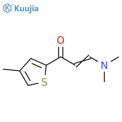 2-Propen-1-one, 3-(dimethylamino)-1-(4-methyl-2-thienyl)- structure