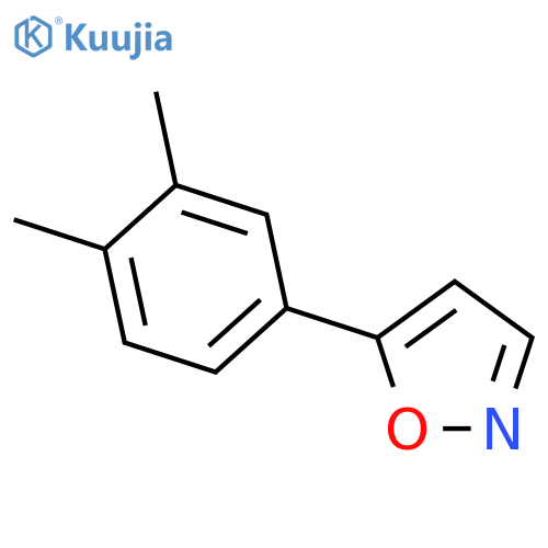 Isoxazole, 5-(3,4-dimethylphenyl)- structure