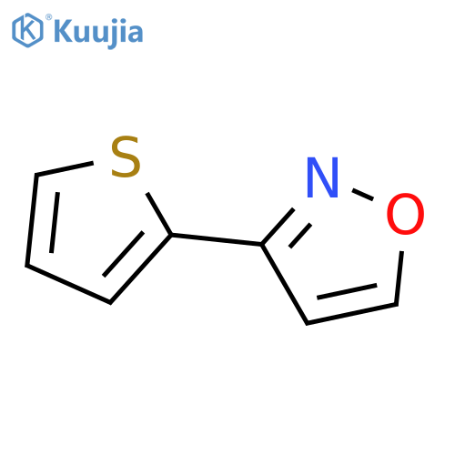 5-(thiophen-2-yl)-1,2-oxazole structure