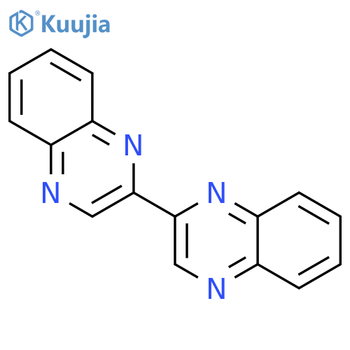 Biquinoxaline structure