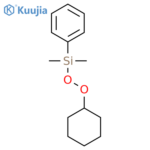 Silane, (cyclohexyldioxy)dimethylphenyl- structure