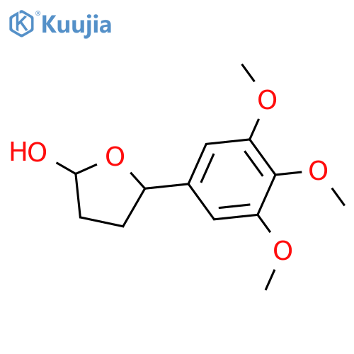 2-Furanol, tetrahydro-5-(3,4,5-trimethoxyphenyl)- structure