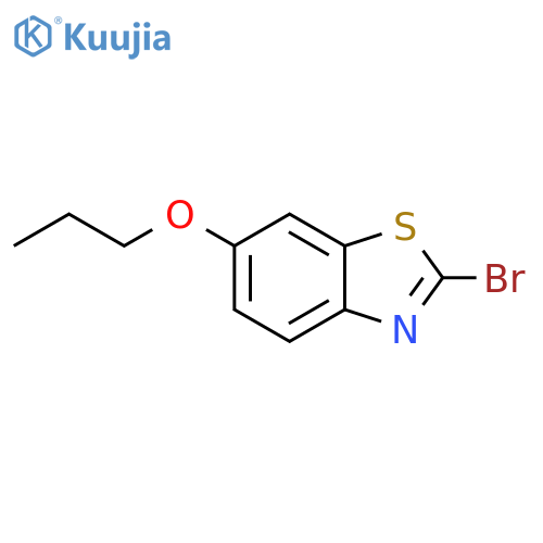 2-Bromo-6-propoxy-benzothiazole structure