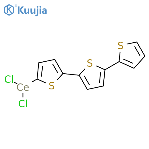 Cerium, dichloro[2,2':5',2''-terthiophen]-5-yl- structure