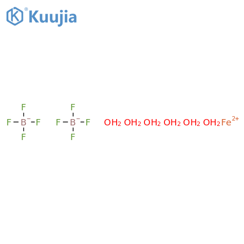 Iron(II) Tetrafluoroborate Hexahydrate structure