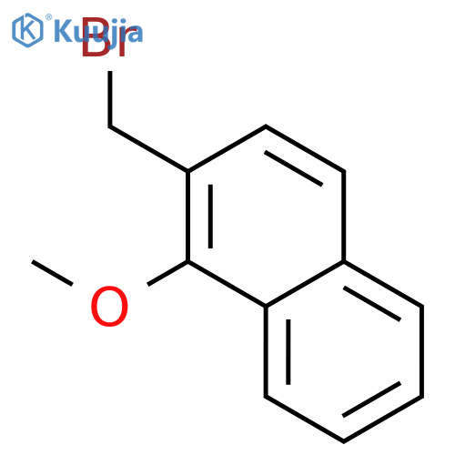 Naphthalene, 2-(bromomethyl)-1-methoxy- structure