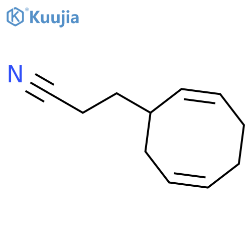 2,6-Cyclooctadiene-1-propanenitrile structure