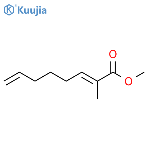 2,7-Octadienoic acid, 2-methyl-, methyl ester, (E)- structure