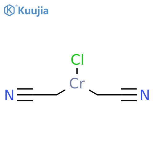 Chromium, chlorobis(cyanomethyl)- structure