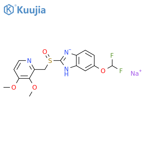 Pantoprazole Sodium structure