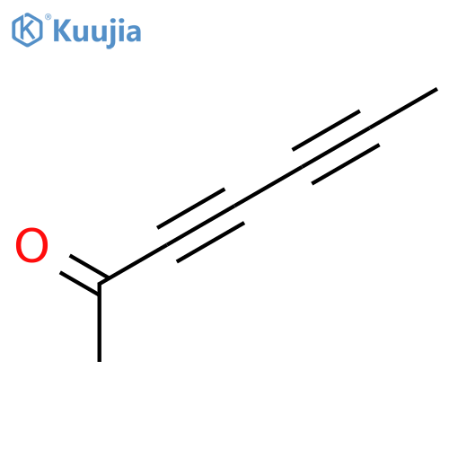 3,5-Heptadiyn-2-one structure