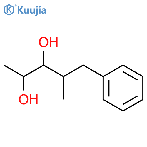 2,3-Pentanediol, 4-methyl-5-phenyl- structure