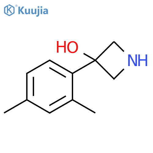 3-(2,4-dimethylphenyl)azetidin-3-ol structure