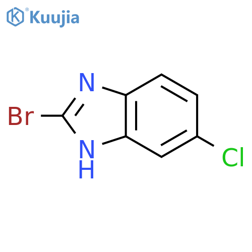 2-Bromo-6-Chloro-1h-BenzoDImidazole structure