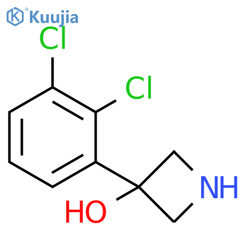 3-(2,3-dichlorophenyl)azetidin-3-ol structure