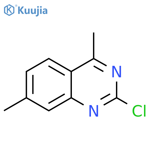 2-Chloro-4,7-dimethylquinazoline structure