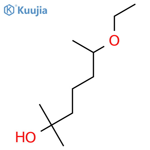 2-Heptanol, 6-ethoxy-2-methyl- structure