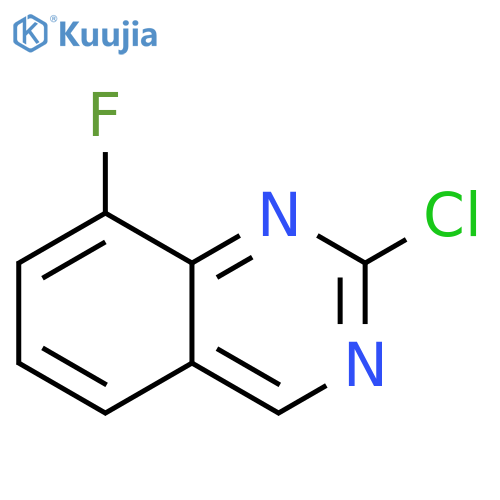 2-Chloro-8-fluoroquinazoline structure