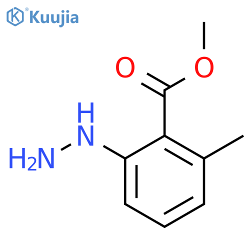 Methyl 2-hydrazinyl-6-methylbenzoate structure