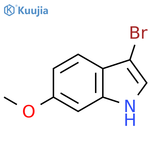 3-bromo-6-methoxy-1H-indole structure