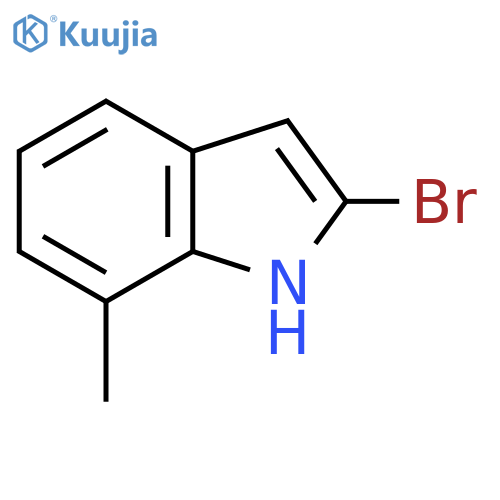 2-Bromo-7-methyl-1H-indole structure