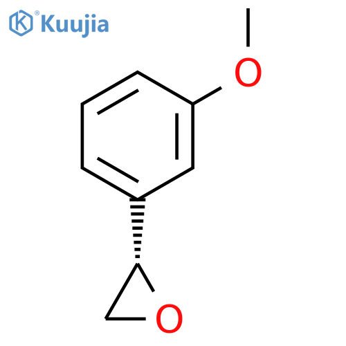 (2S)-2-(3-methoxyphenyl)oxirane structure