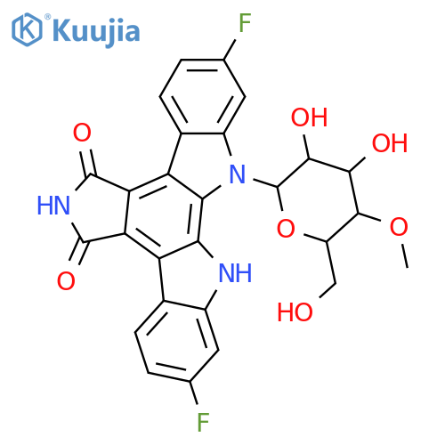 Rebeccamycin; Bis(dechloro), 2,10-difluoro structure